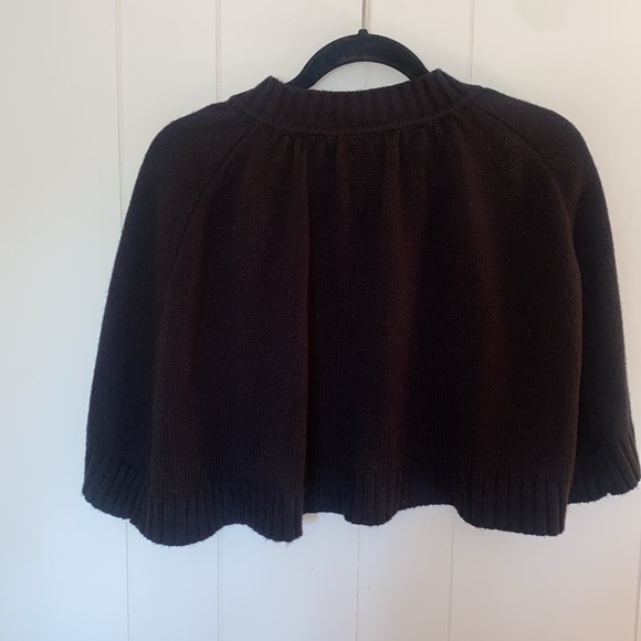 Black Sweater Shrug/Shawl Size XXL - Picture 4 of 6